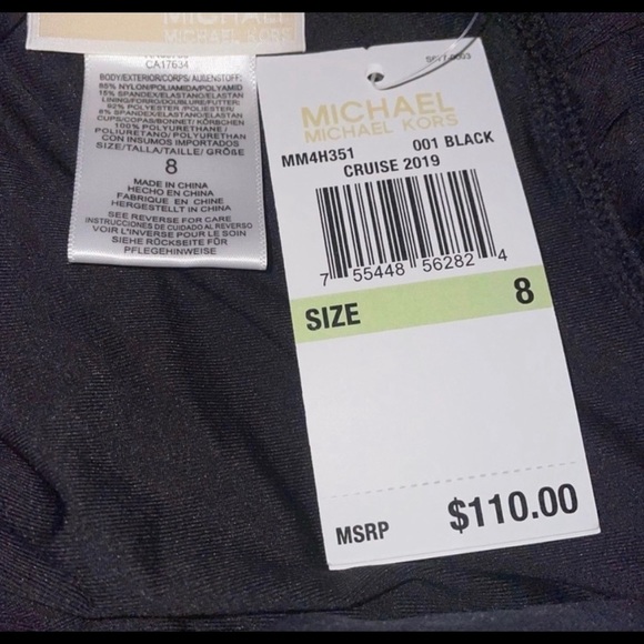 Michael Michael Kors 2-Way One Piece Swinsuit NWT - Picture 9 of 11